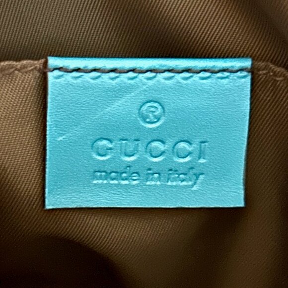 FINAL DROP! Gucci Leather Diamante Bag - Picture 4 of 13